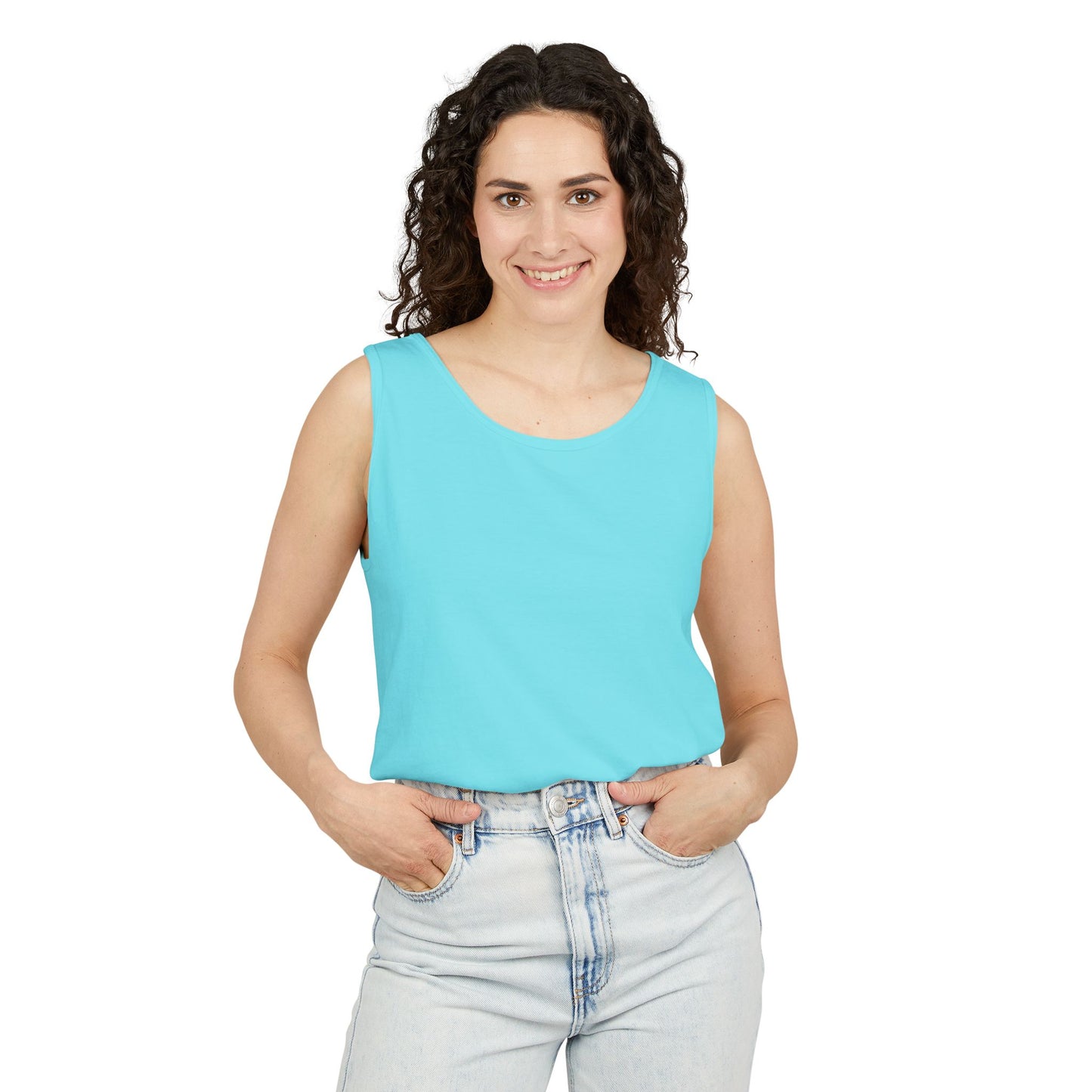8th & Reckless-Reaper Skull Tank Top