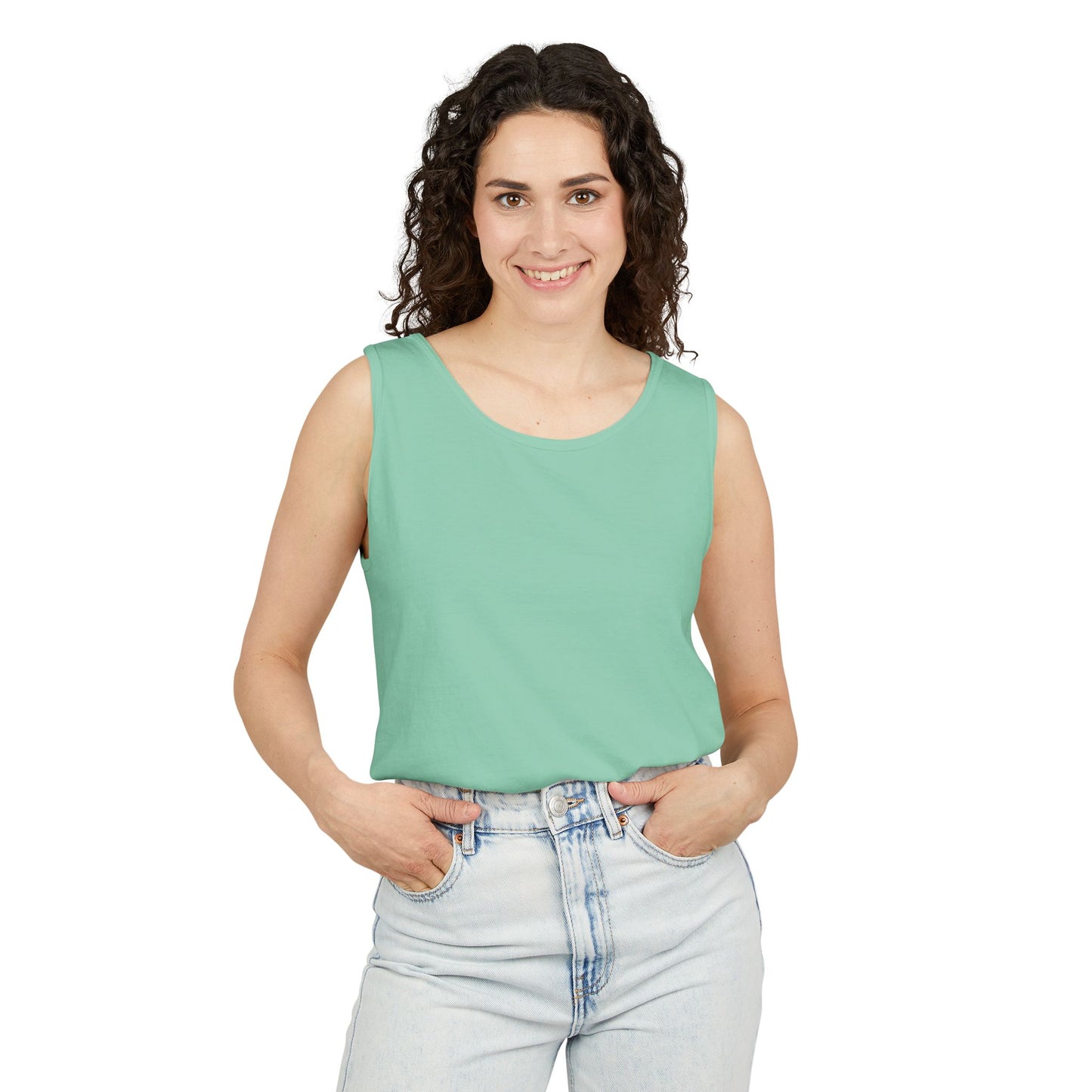 8th & Reckless-Reaper Skull Tank Top