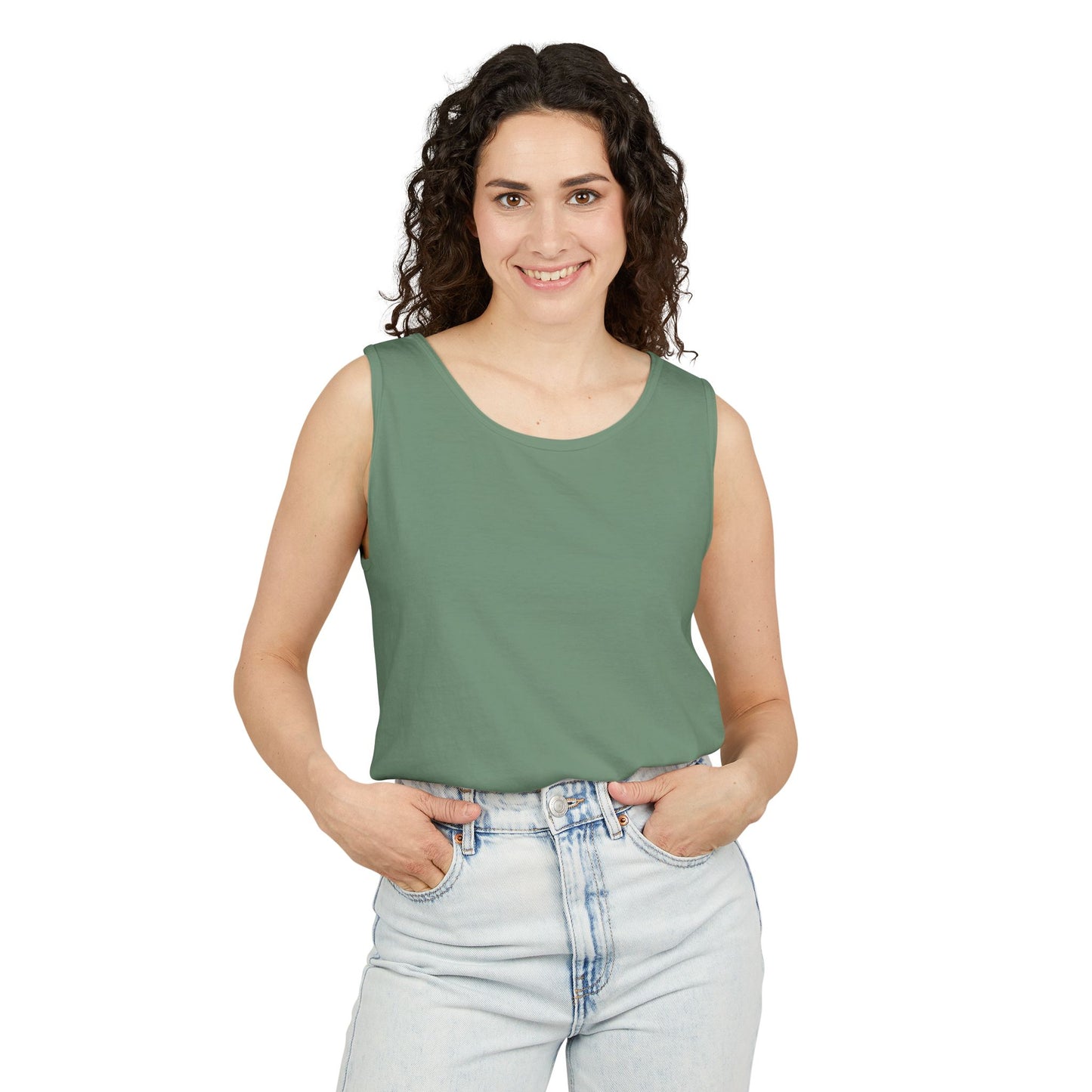 8th & Reckless-Reaper Skull Tank Top