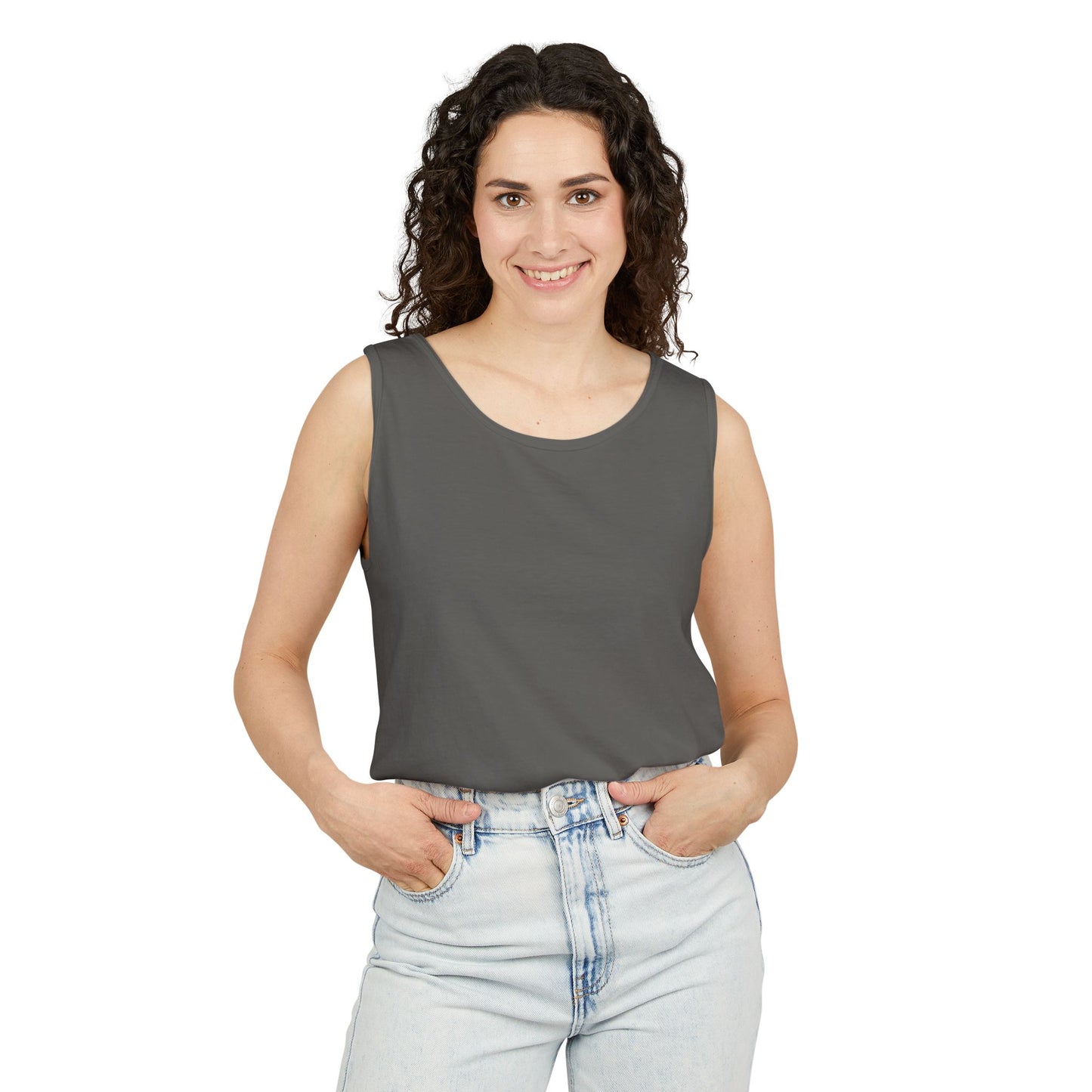 8th & Reckless-Reaper Skull Tank Top