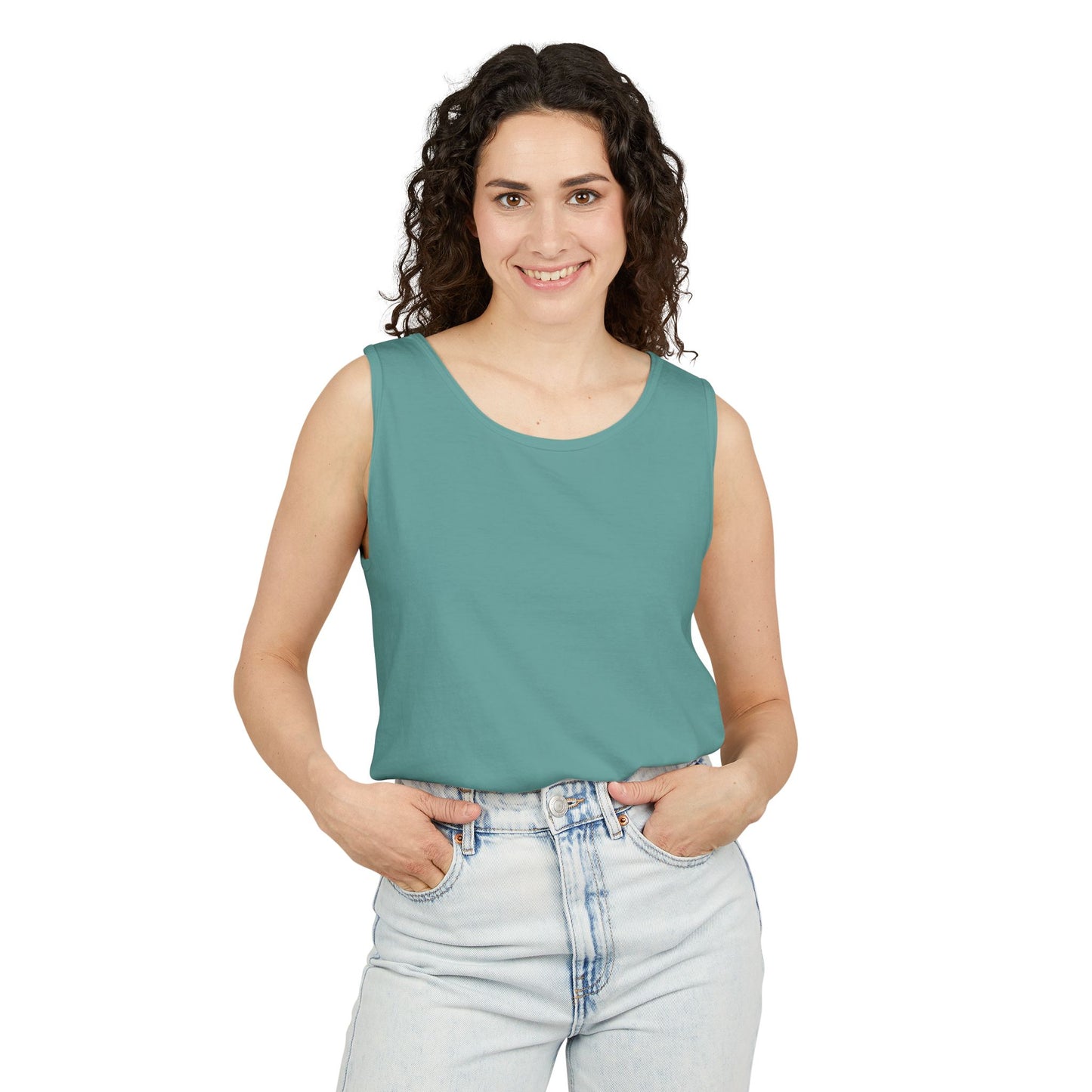 8th & Reckless-Reaper Skull Tank Top