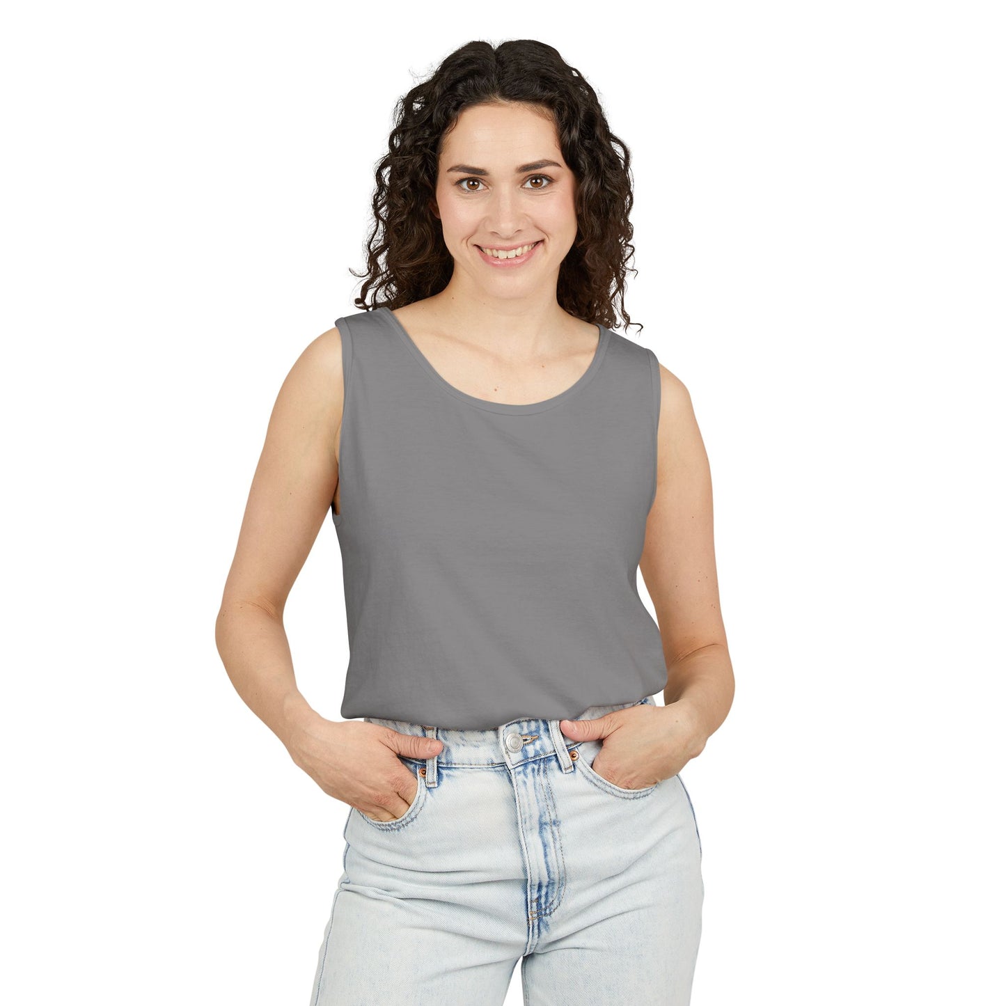 8th & Reckless-Reaper Skull Tank Top